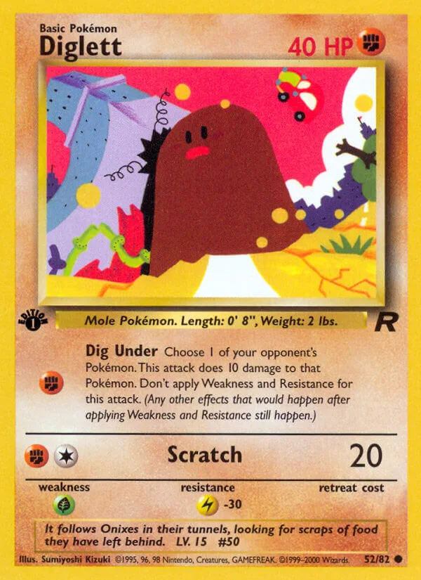 Diglett, Team Rocket 52/82