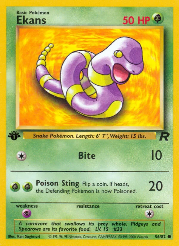 Ekans, Team Rocket 56/82