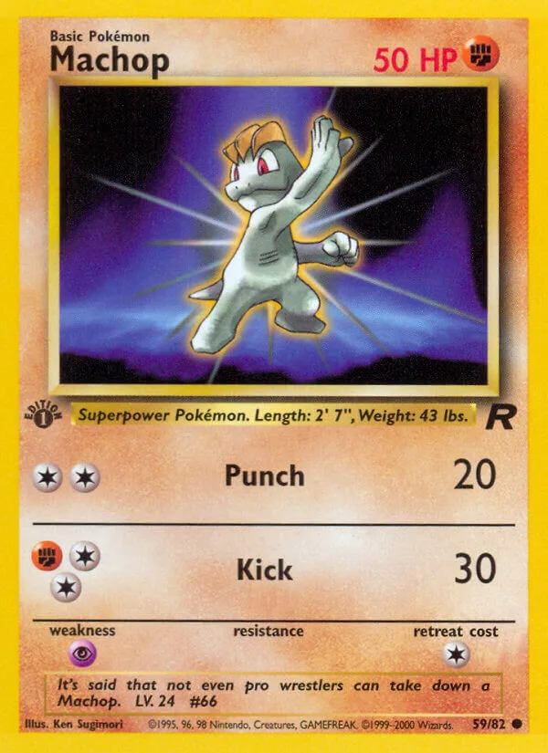 Machop, Team Rocket 59/82