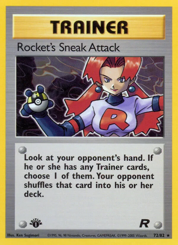 Rocket’s Sneak Attack, Team Rocket 72/82