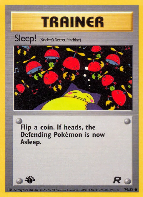 Sleep!, Team Rocket 79/82