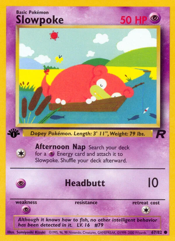 Slowpoke, Team Rocket 67/82