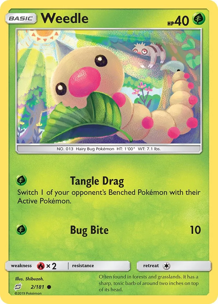 Weedle, Team Up 2/181