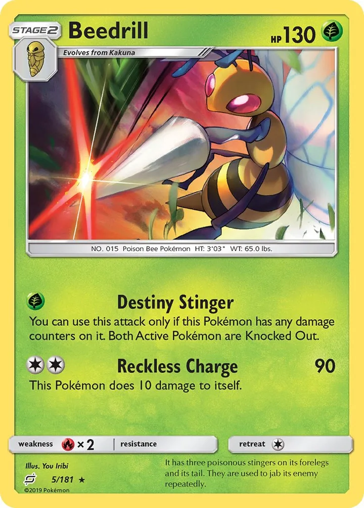 Beedrill, Team Up 5/181