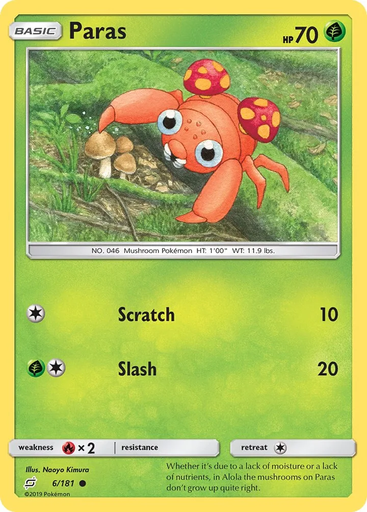 Paras, Team Up 6/181