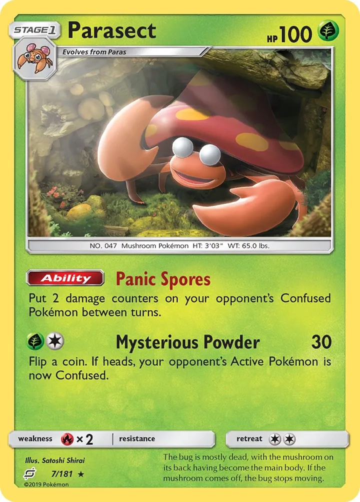 Parasect, Team Up 7/181
