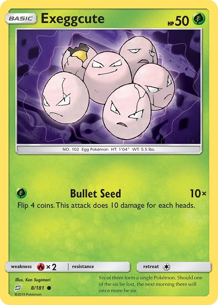 Exeggcute, Team Up 8/181