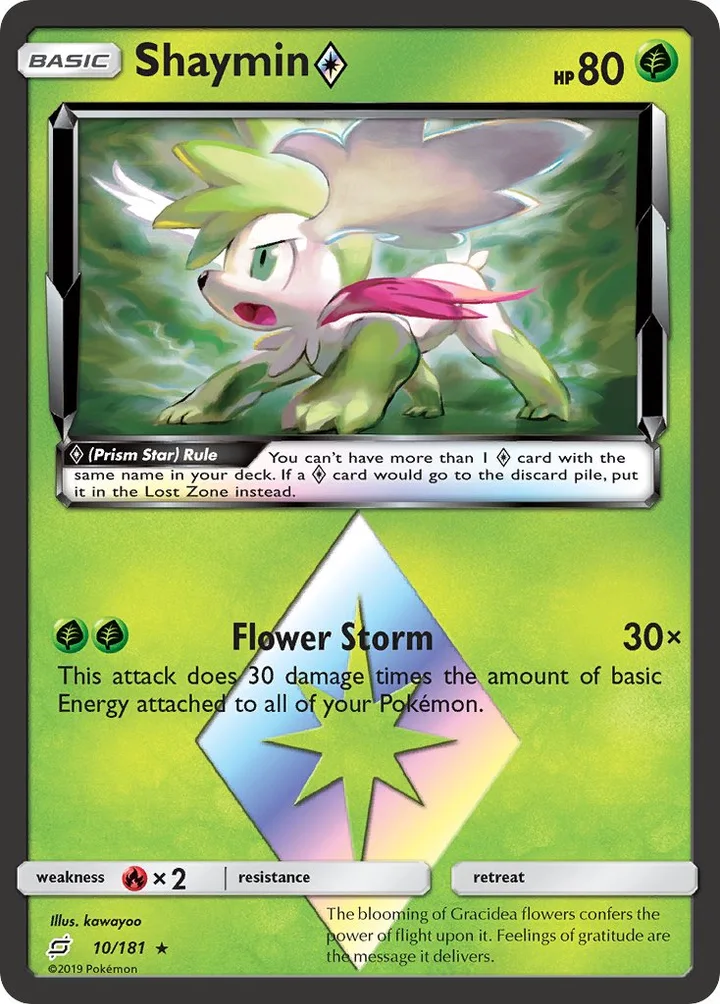 Shaymin Prism Star, Team Up 10/181