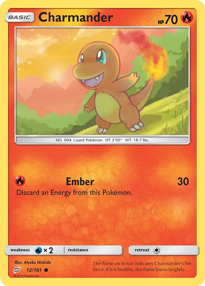 Charmander, Team Up 12/181