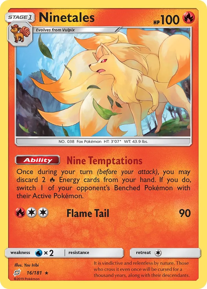 Ninetales, Team Up 16/181