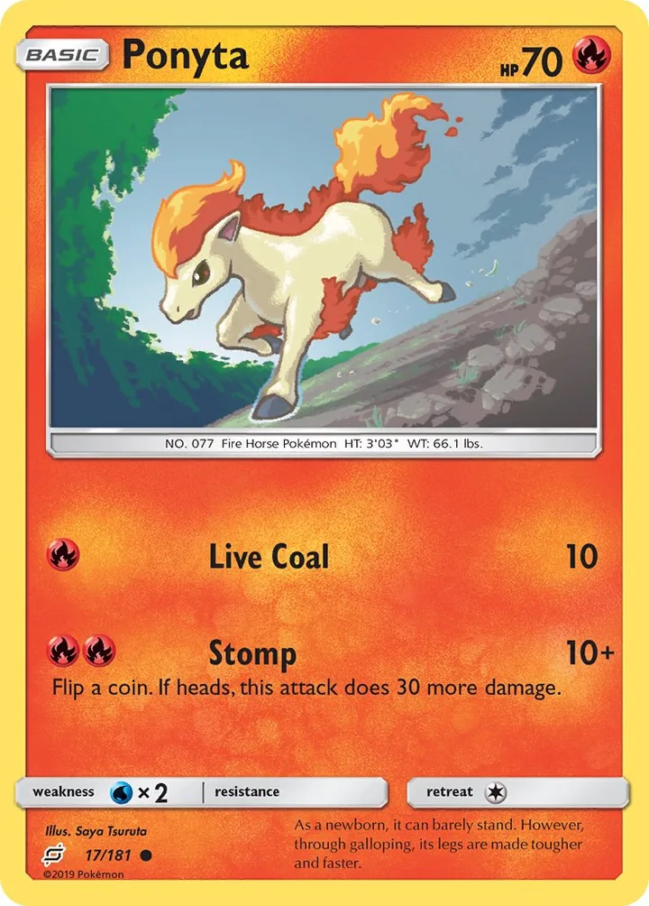 Ponyta, Team Up 17/181