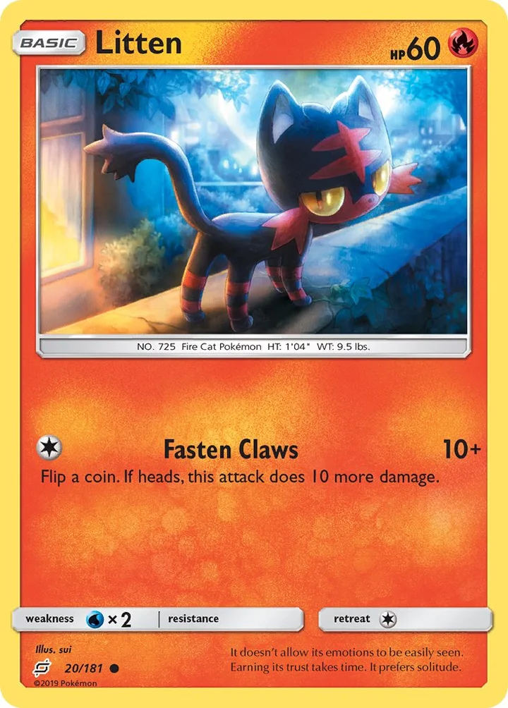 Litten, Team Up 20/181