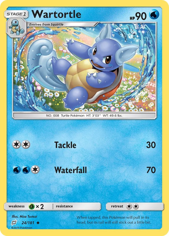 Wartortle, Team Up 24/181