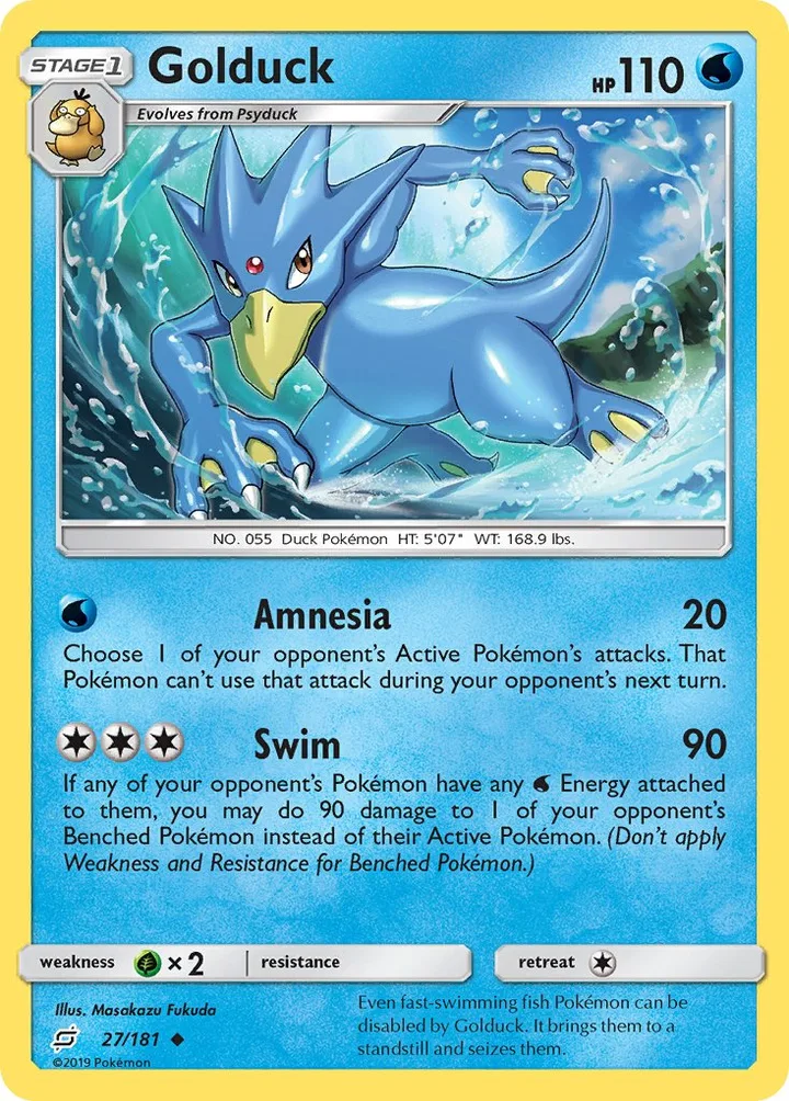 Golduck, Team Up 27/181