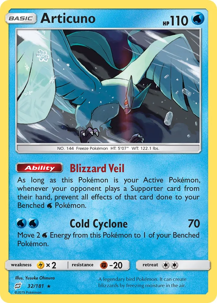 Articuno, Team Up 32/181