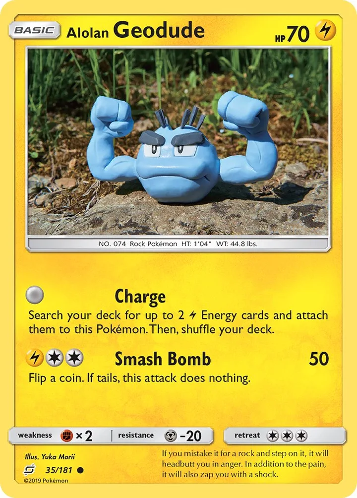 Alolan Geodude, Team Up 35/181