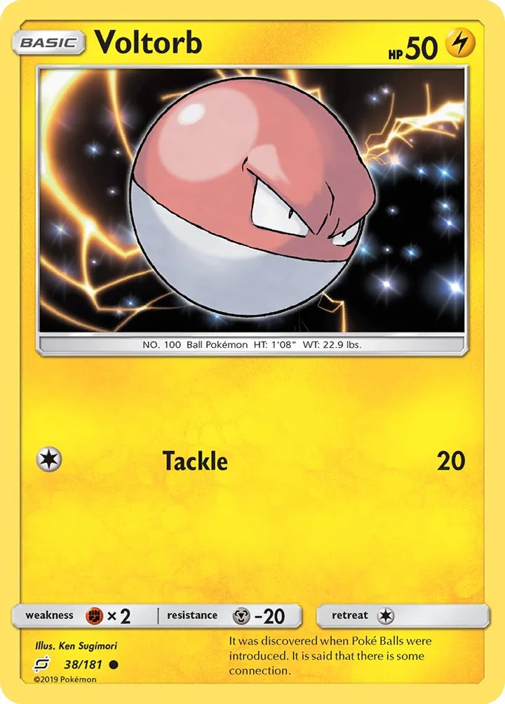Voltorb, Team Up 38/181