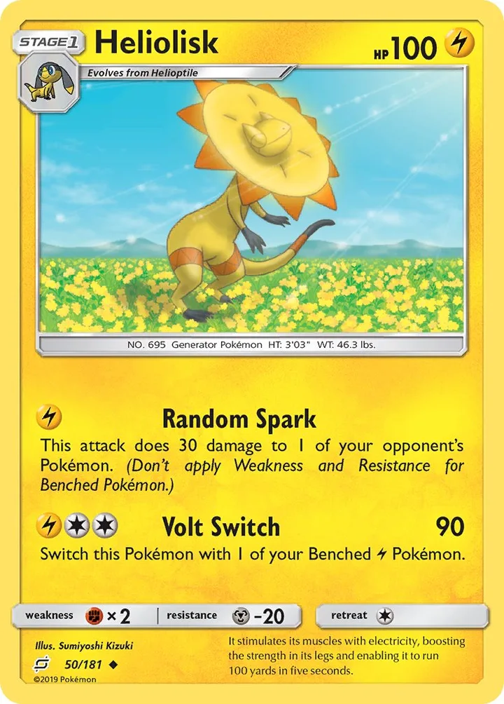 Heliolisk, Team Up 50/181