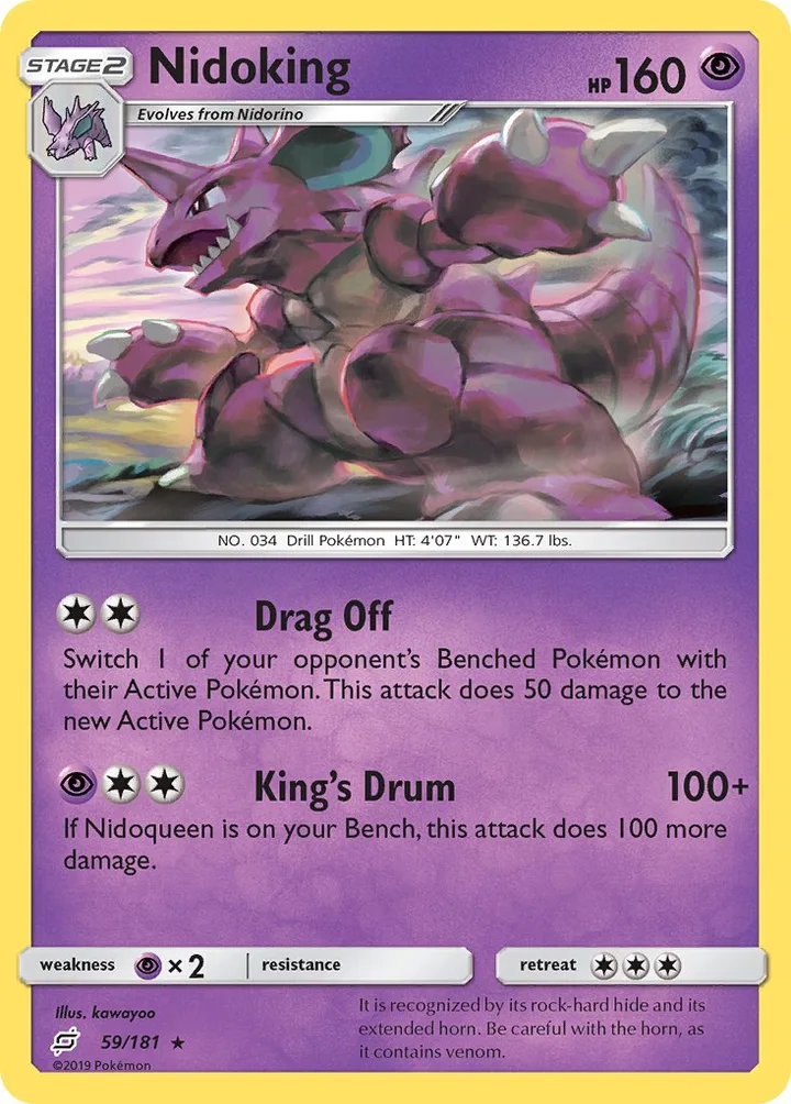 Nidoking, Team Up 59/181