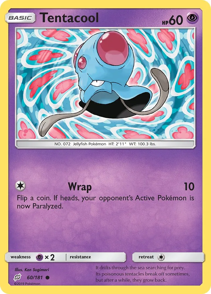 Tentacool, Team Up 60/181