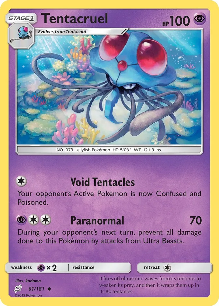 Tentacruel, Team Up 61/181