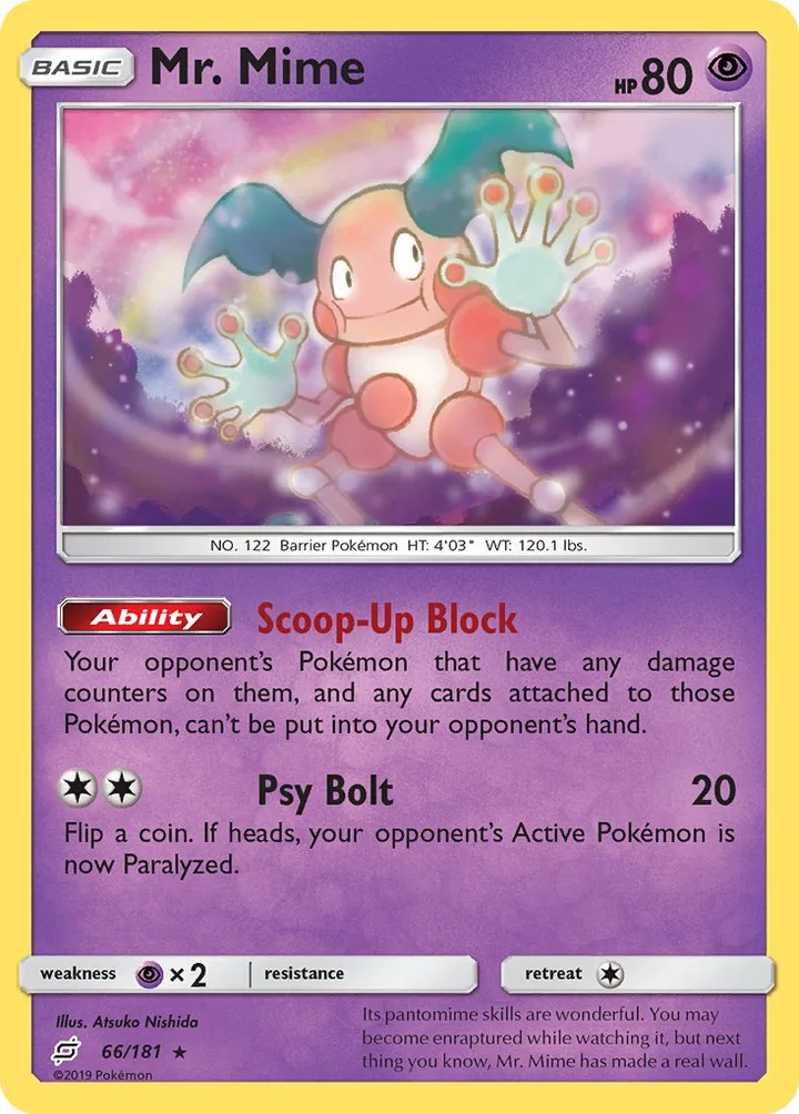 Mr. Mime, Team Up 66/181