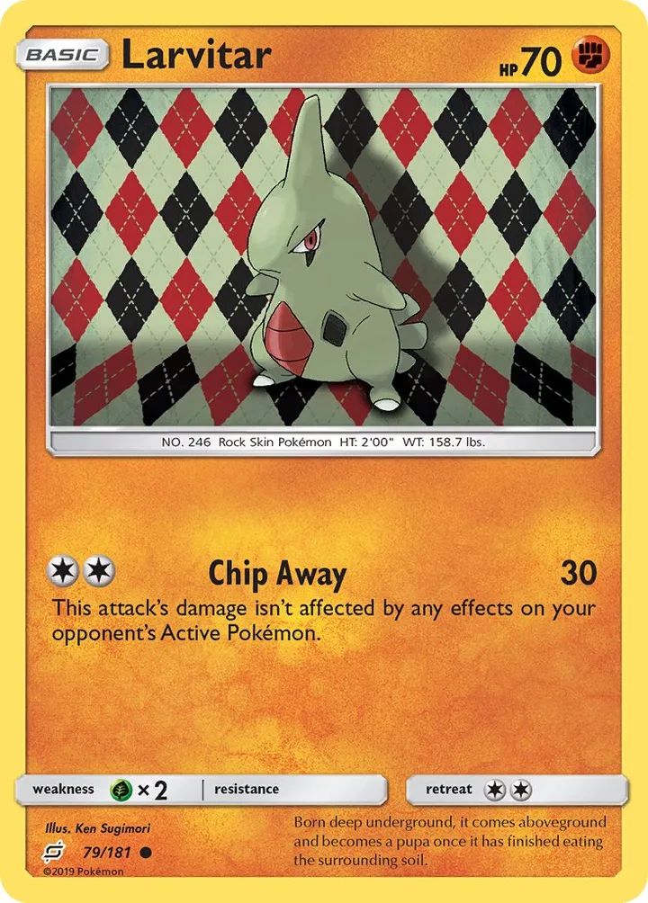 Larvitar, Team Up 79/181