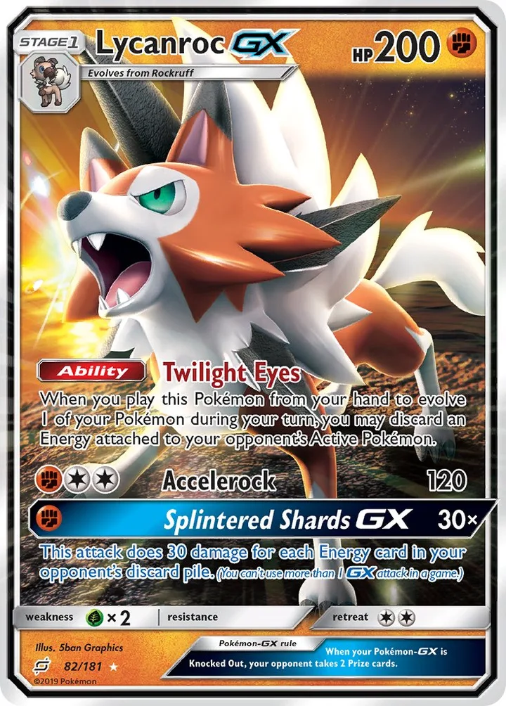Lycanroc-GX, Team Up 82/181