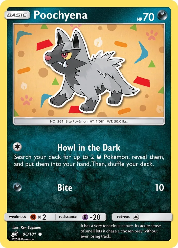 Poochyena, Team Up 86/181