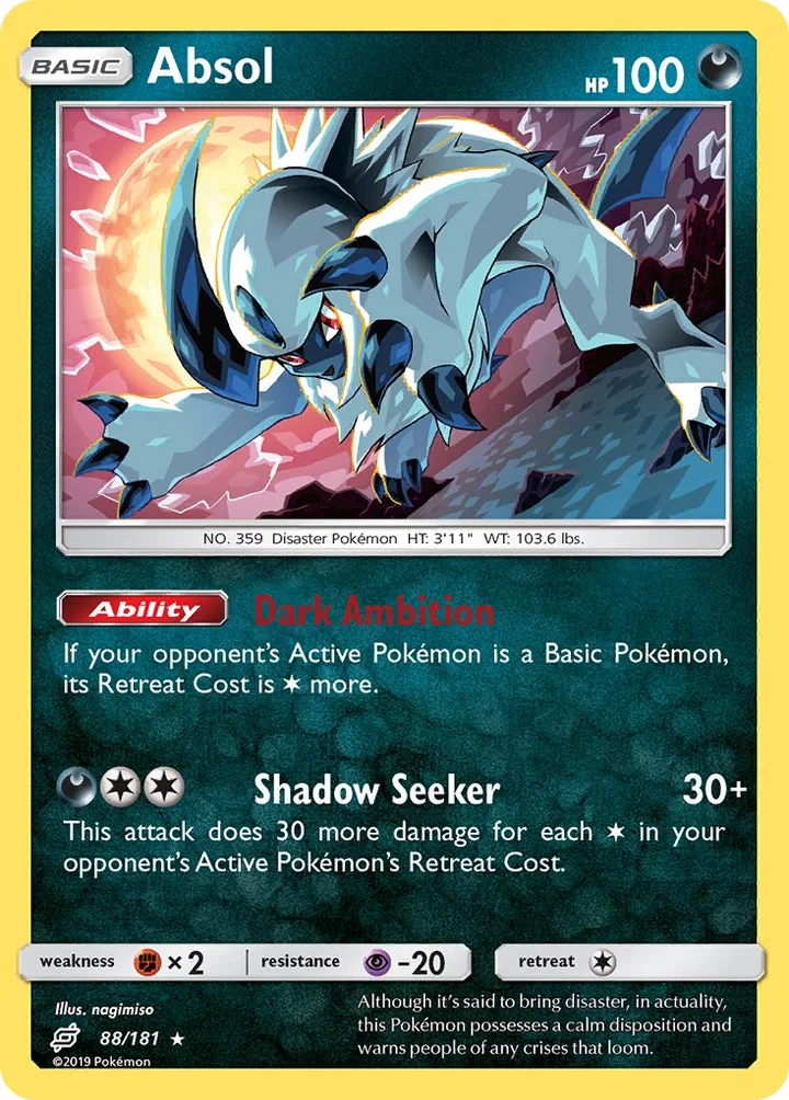 Absol, Team Up 88/181