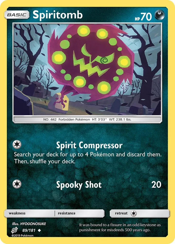 Spiritomb, Team Up 89/181