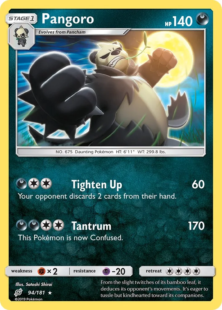 Pangoro, Team Up 94/181