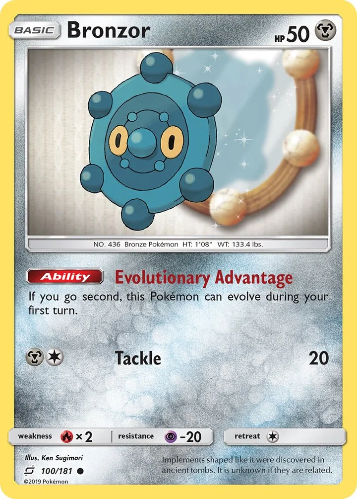 Bronzor, Team Up 100/181