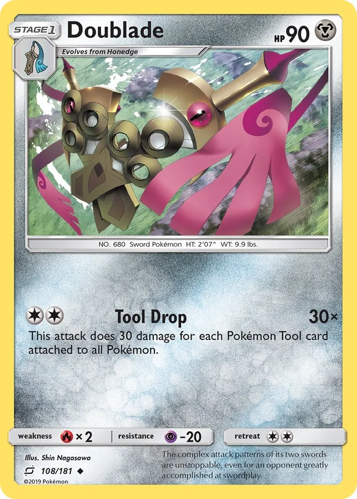 Doublade, Team Up 108/181