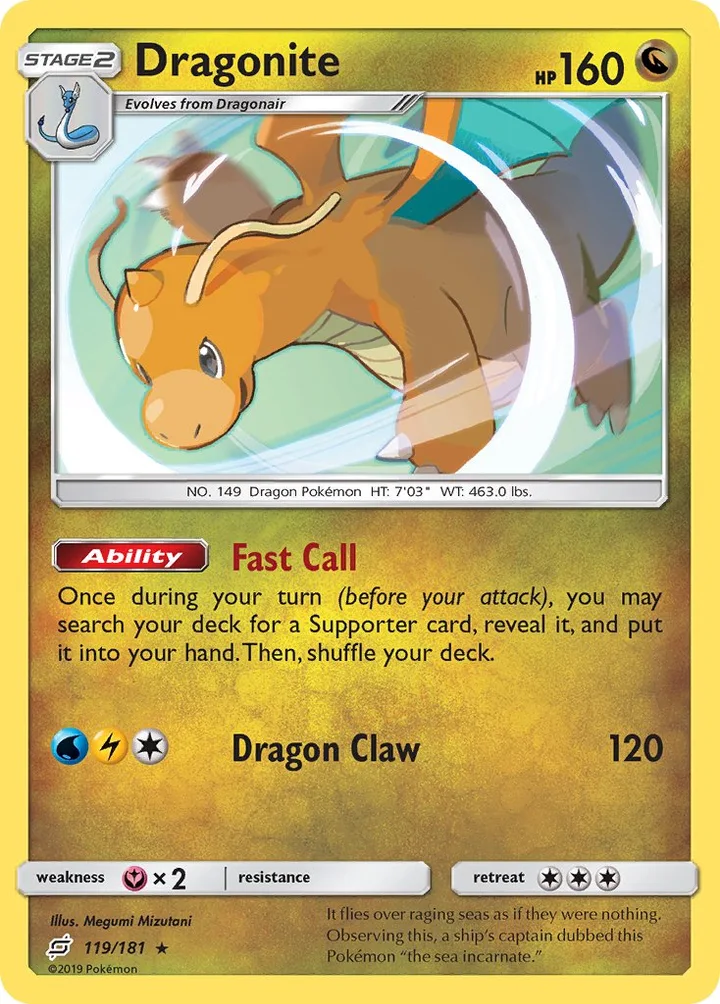 Dragonite, Team Up 119/181