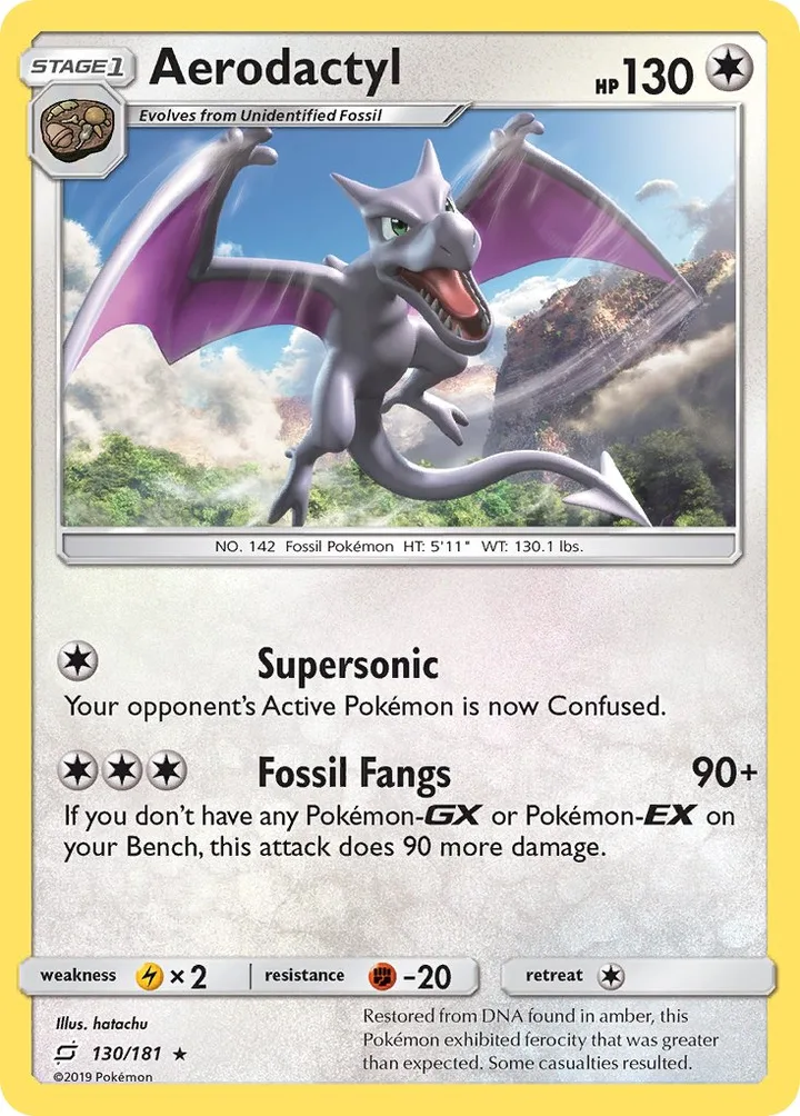 Aerodactyl, Team Up 130/181