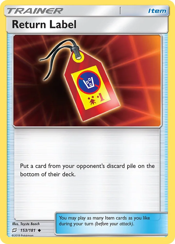 Return Label, Team Up 153/181