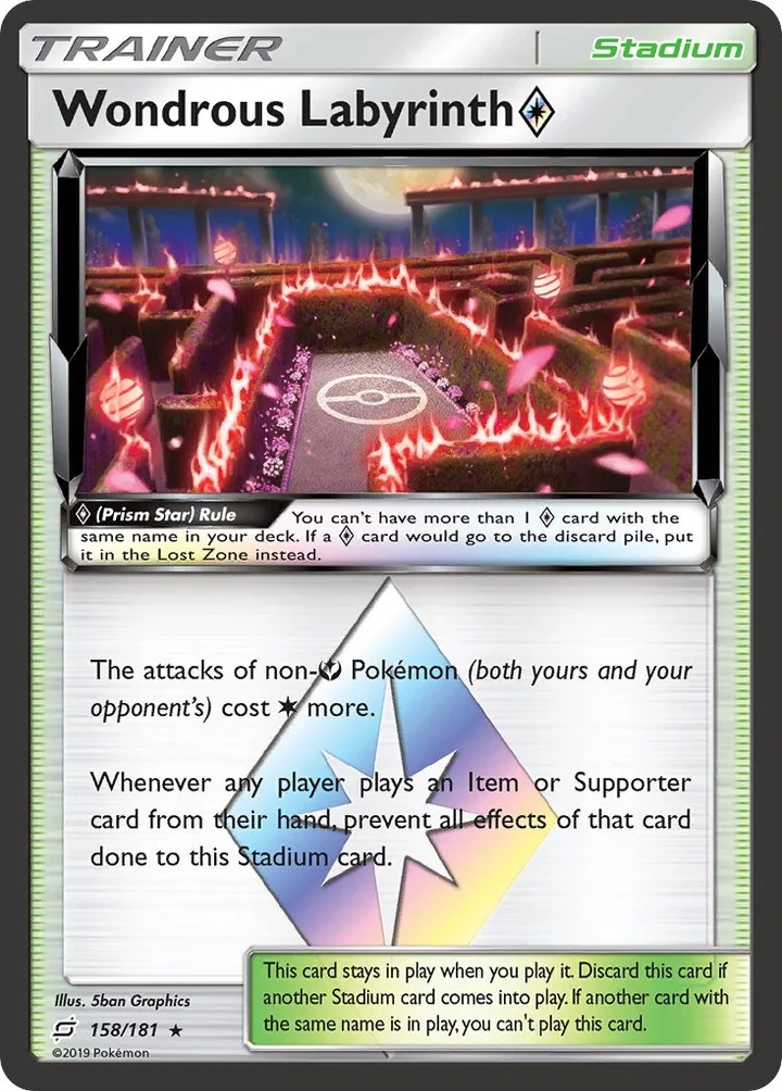 Wondrous Labyrinth Prism Star, Team Up 158/181