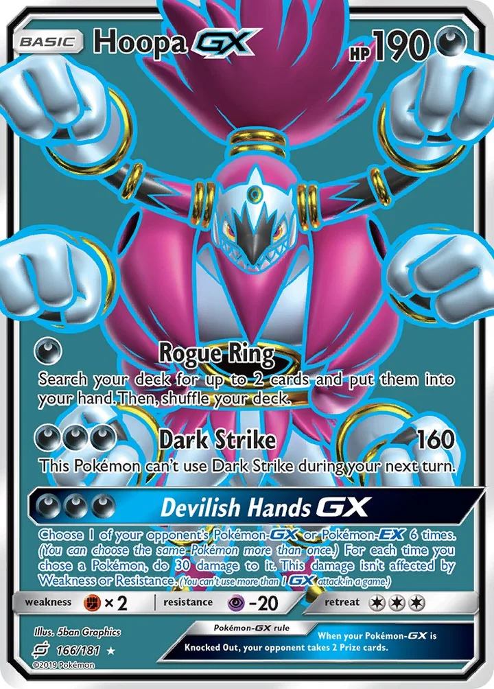 Hoopa-GX, Team Up 166/181