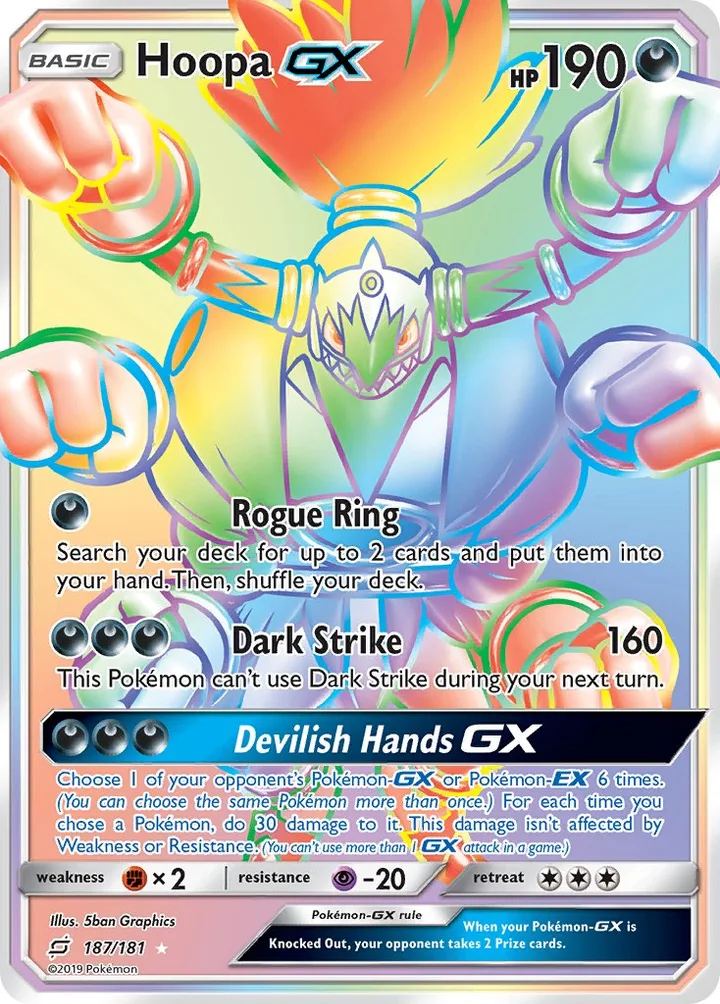 Hoopa-GX, Team Up 187/181