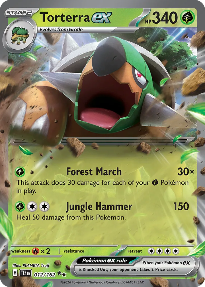 Torterra ex, Temporal Forces 012/162