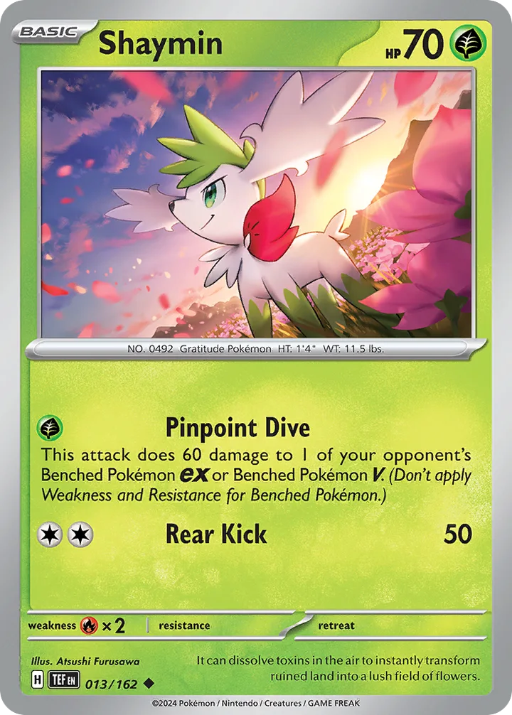 Shaymin, Temporal Forces 013/162