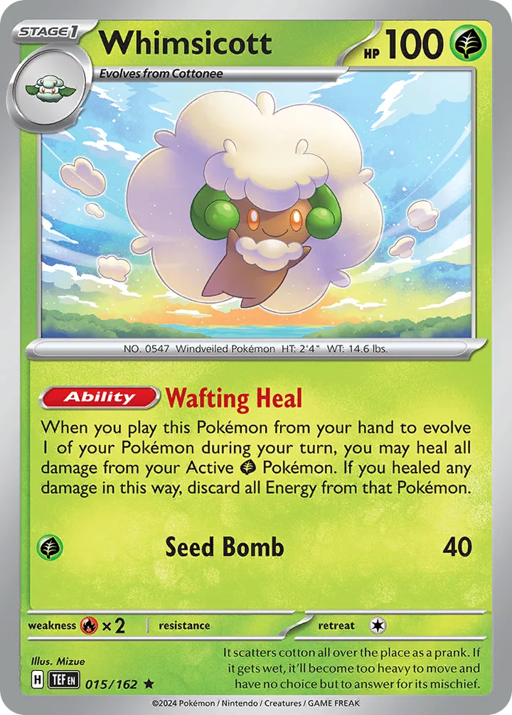 Whimsicott, Temporal Forces 015/162