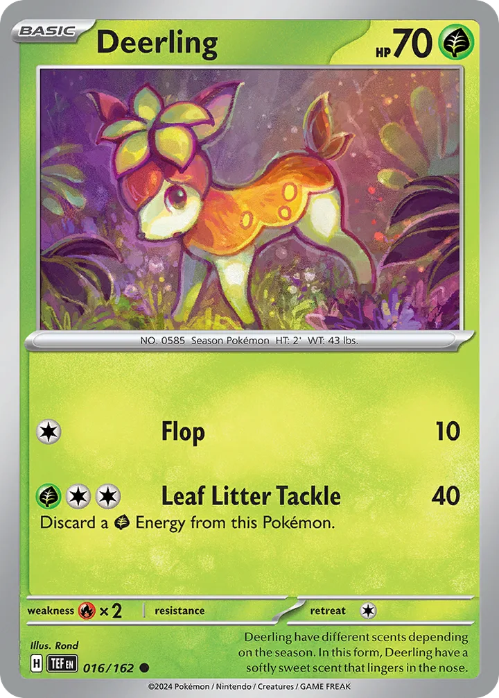 Deerling, Temporal Forces 016/162