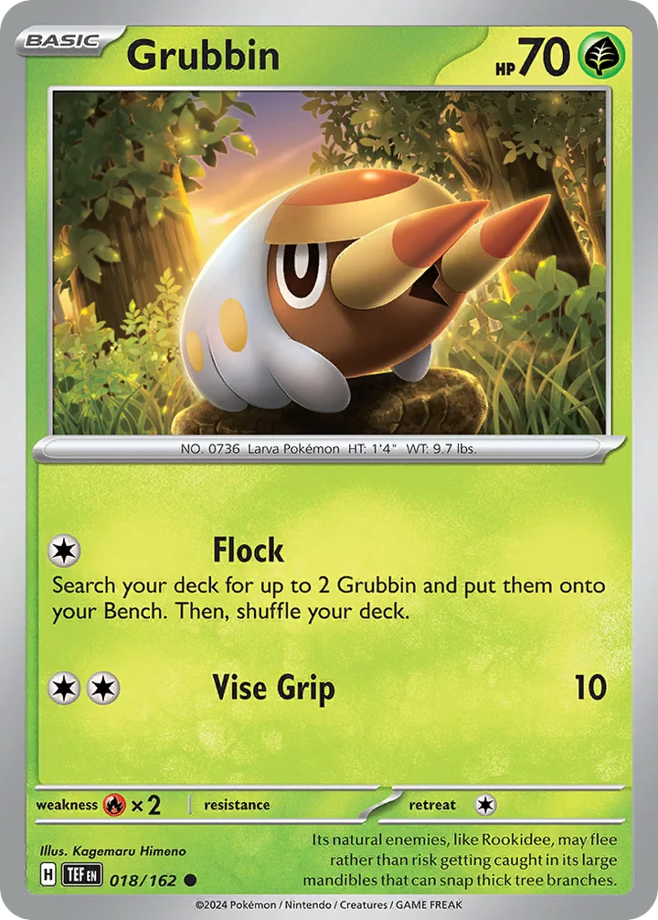 Grubbin, Temporal Forces 018/162