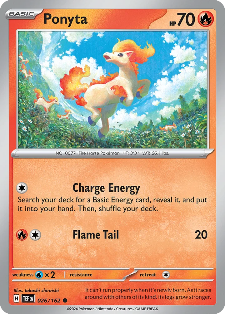 Ponyta, Temporal Forces 026/162