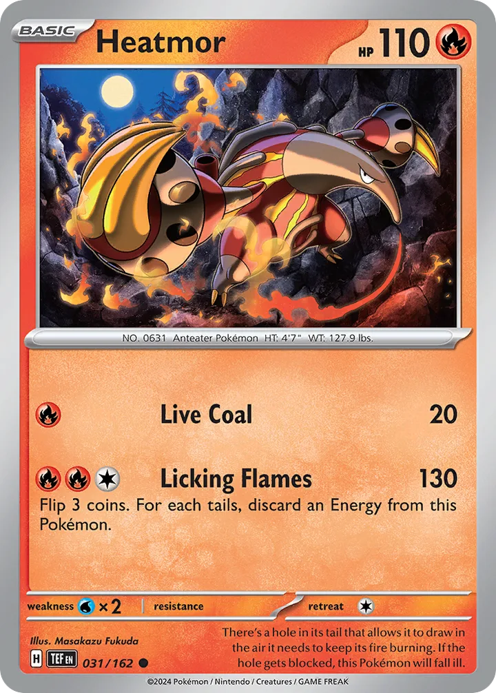 Heatmor, Temporal Forces 031/162