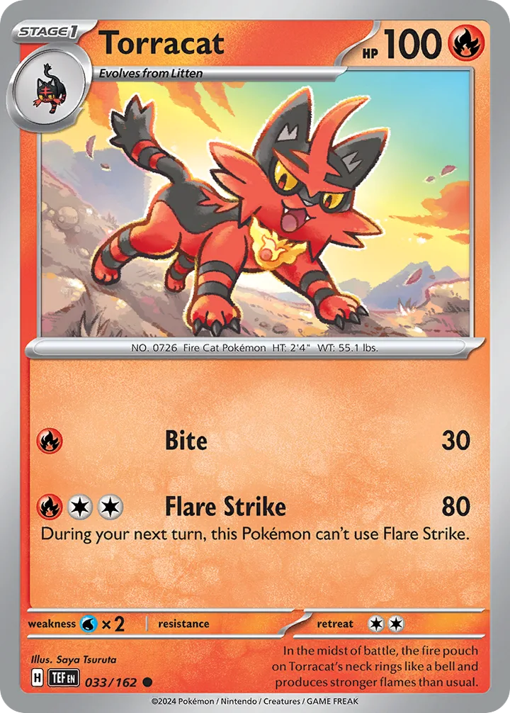 Torracat, Temporal Forces 033/162