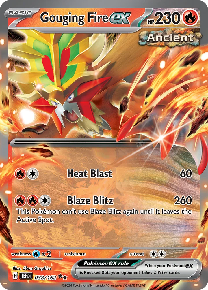 Gouging Fire ex, Temporal Forces 038/162