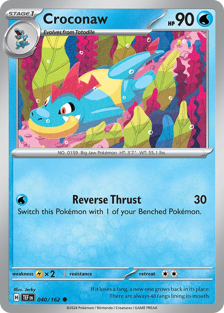 Croconaw, Temporal Forces 040/162